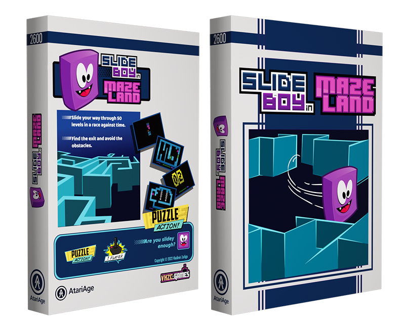 Slide Boy in Maze Land - Atari 2600
