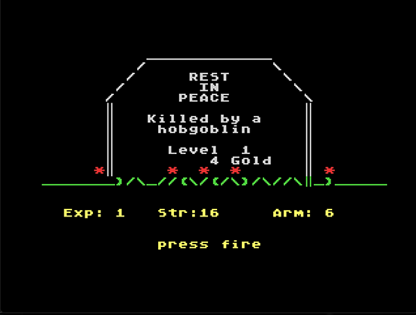 Rogue - Atari 7800