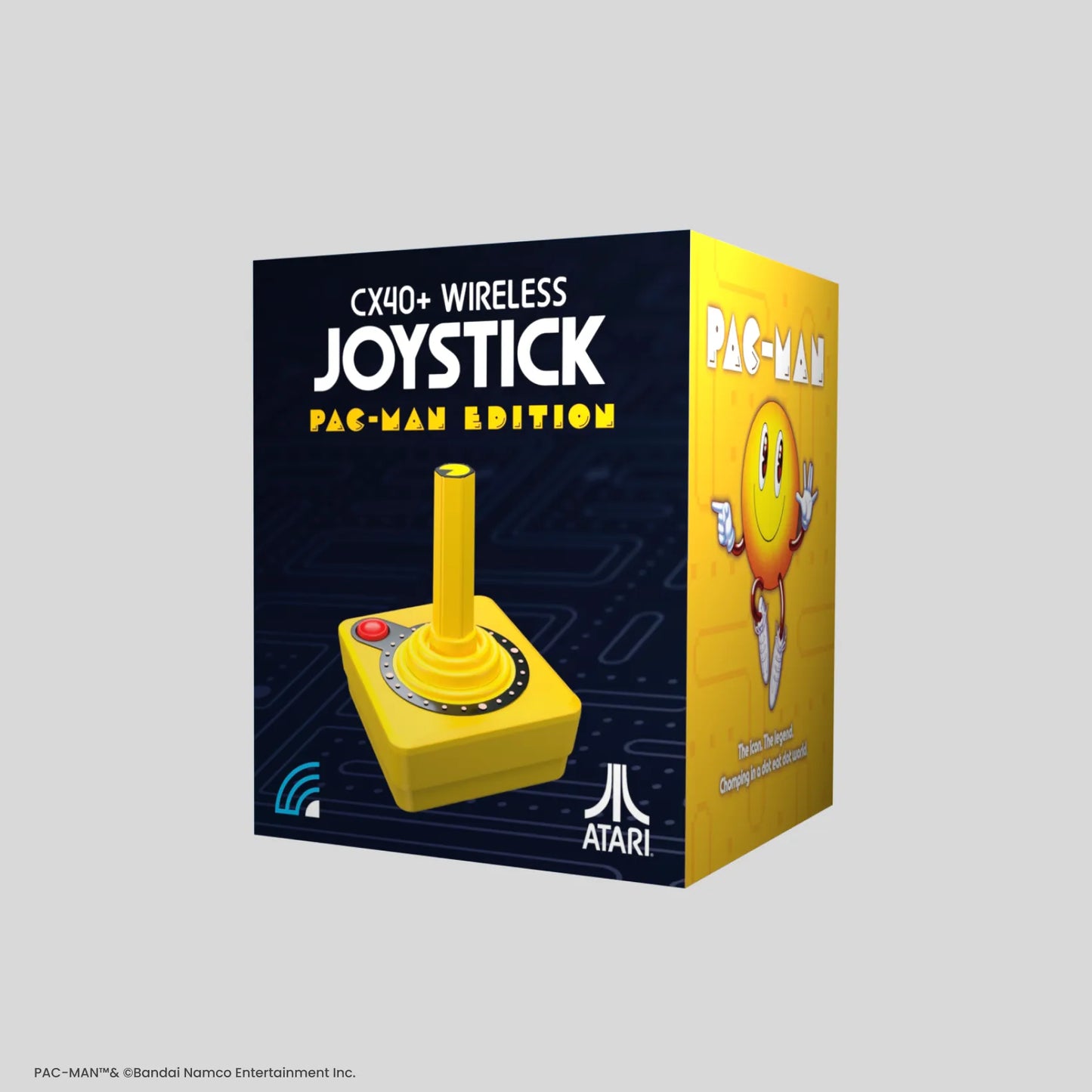CX40+ Wireless Joystick: PAC-MAN Edition (Yellow)