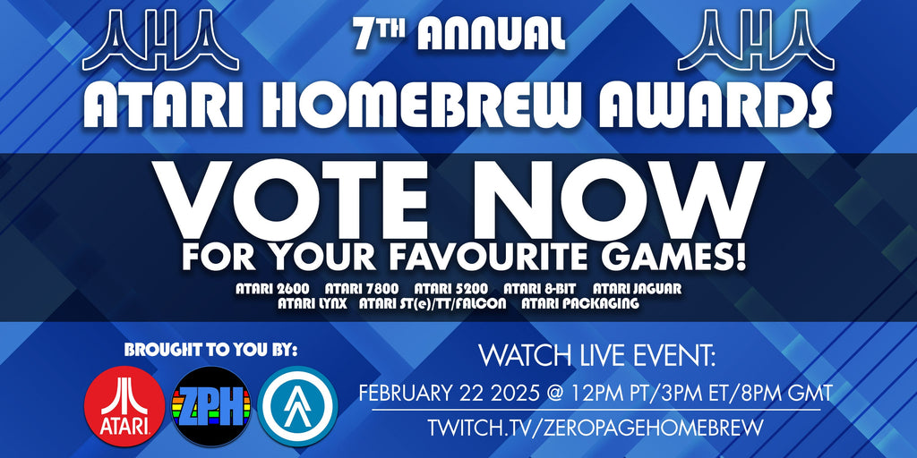 7th Annual Atari Homebrew Awards - Vote Today!