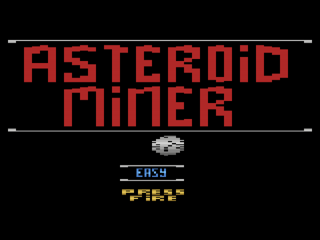 Asteroid Miner - Atari 2600