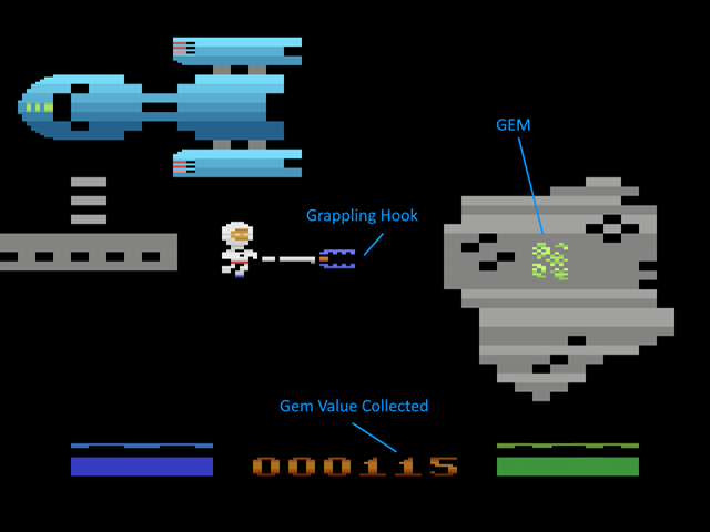 Asteroid Miner - Atari 2600