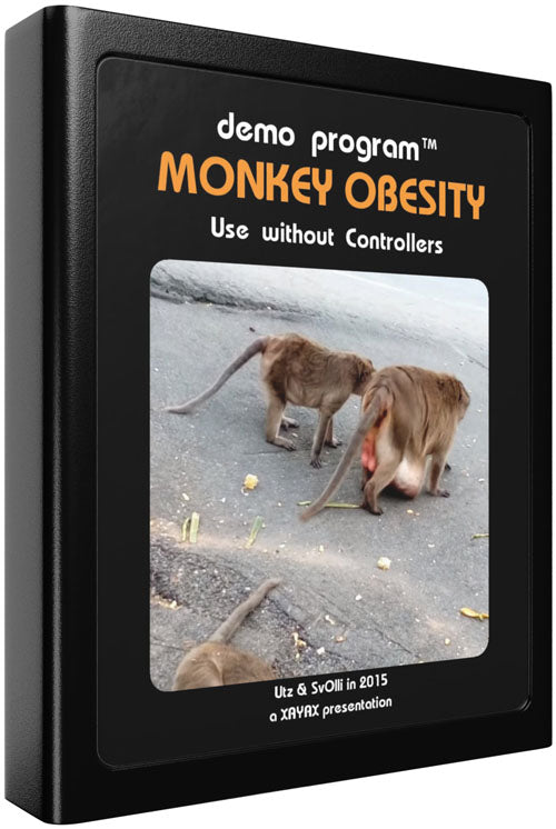 Monkey Obesity Demo - Atari 2600