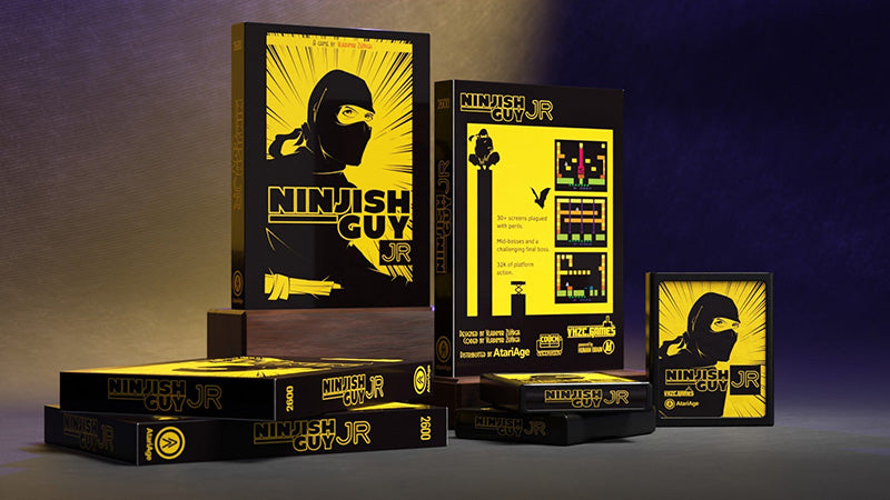 Ninjish Guy Jr. - Atari 2600 – AtariAge Store