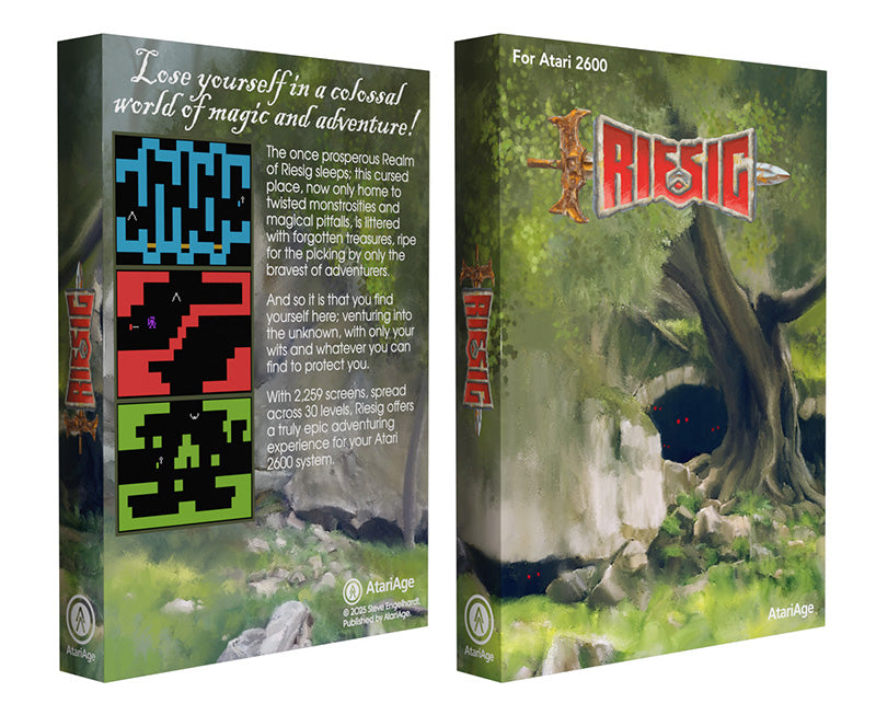 【メガレア】ROMAIN VIRGO / RICHIE STEPHENS The Realm of Riesig - Atari 2600 – AtariAge Store