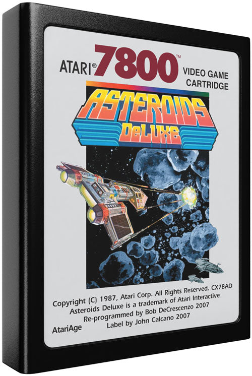 Asteroids Deluxe - Atari 7800