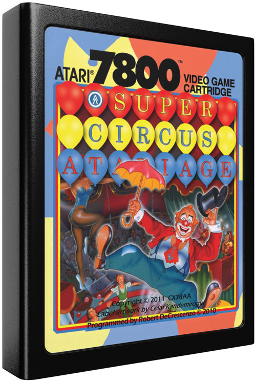 Super Circus AtariAge (HOKEY Audio Included) - Atari 7800