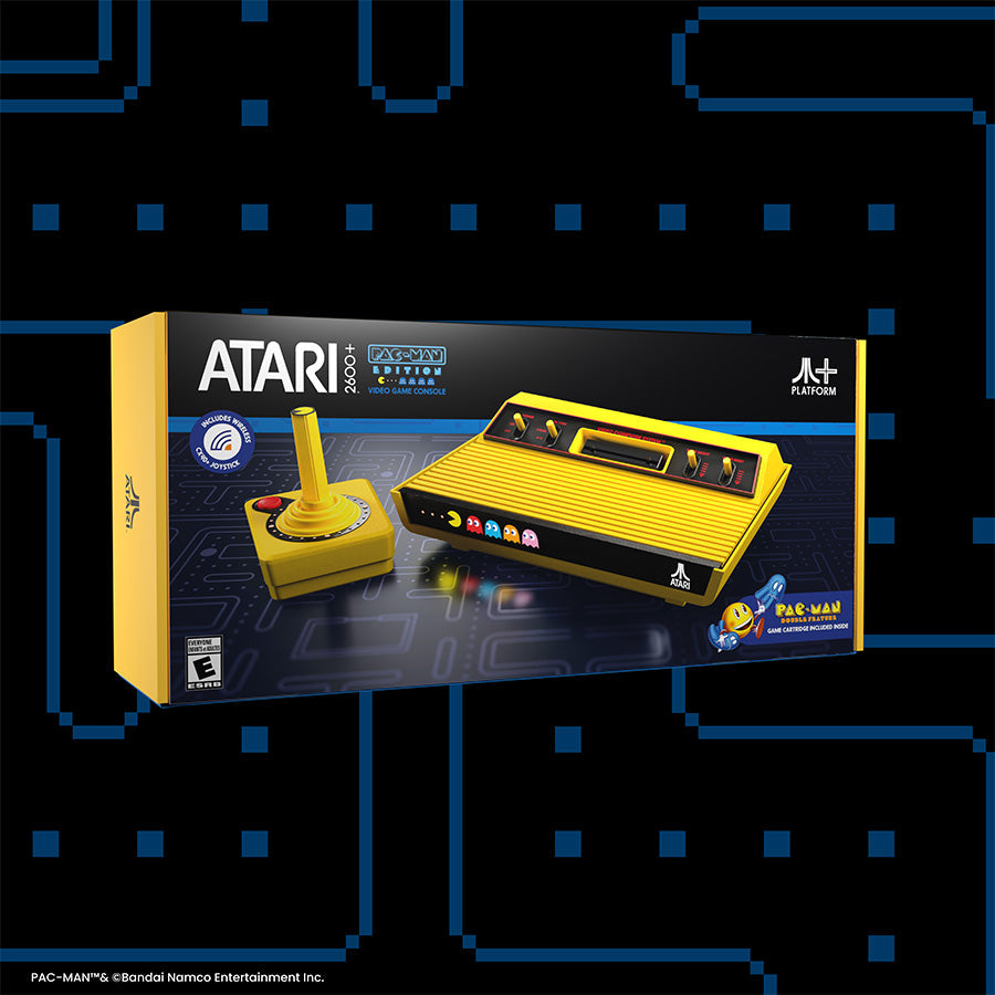 Atari 2600+ PAC-MAN Edition Console & Joystick