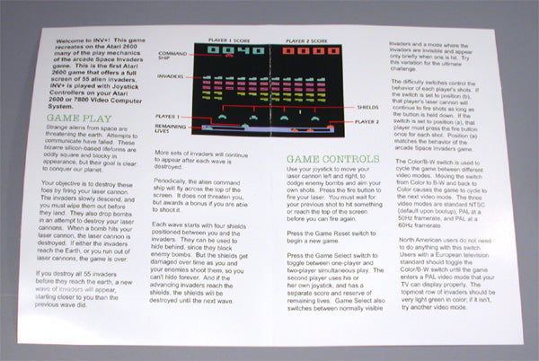 Vend console Atari 2600 (édition Space invaders) + 12 jeux en par Vend console Atari 2600 (édition Space invaders) + 12 jeux en par